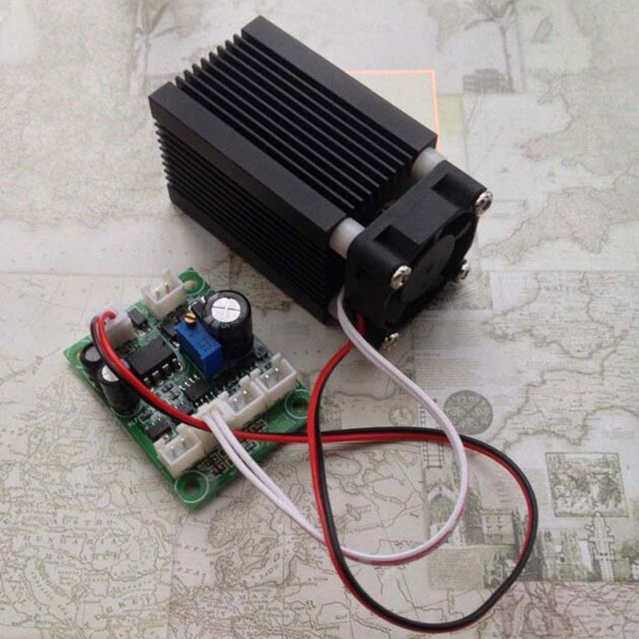 660nm 100mw TTL Red Laser Module Dot Industrial Laser Module - Click Image to Close